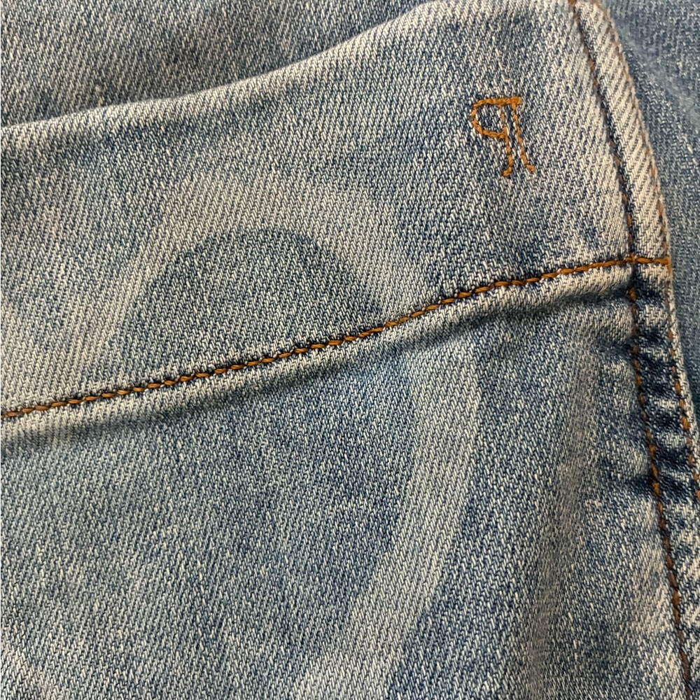 Kenna Mid-Rise Heritage Barrel Jeans - HEART edition by Pilcro. size 27 - Picture 12 of 14